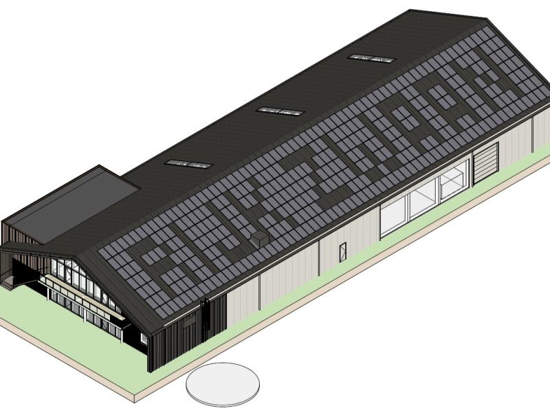 Nieuw in opdracht Rijk Zwaan te Heijningen