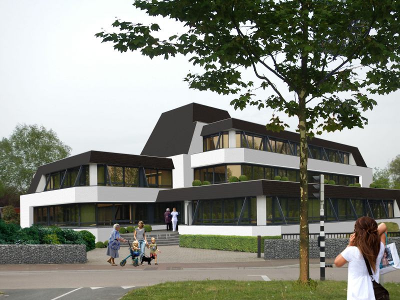 Nieuw in opdracht transformatie kantoor naar zorgcluster