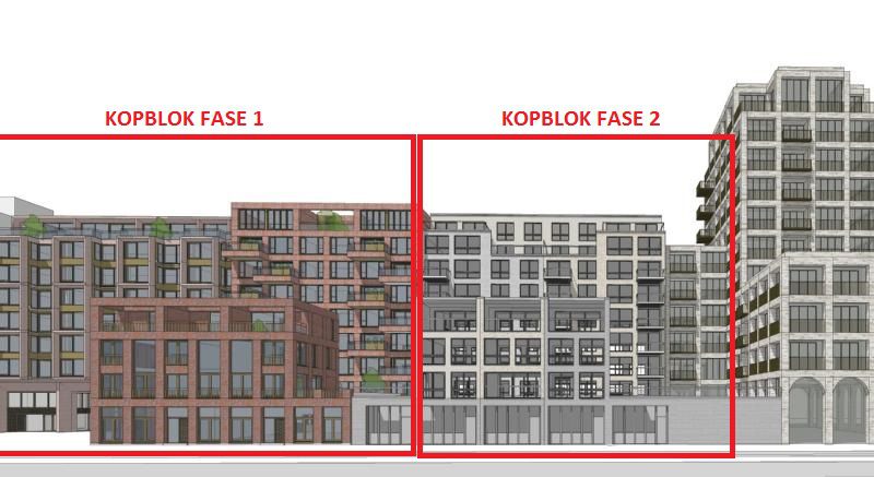 Nieuw in opdracht Kopblok F2 Amsterdam