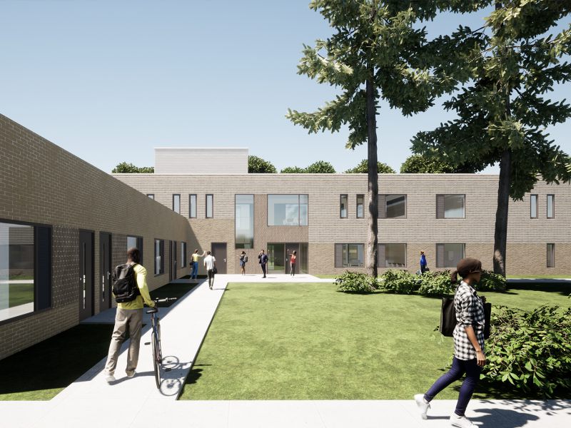 Nieuw in opdracht beveiligde woonvoorziening